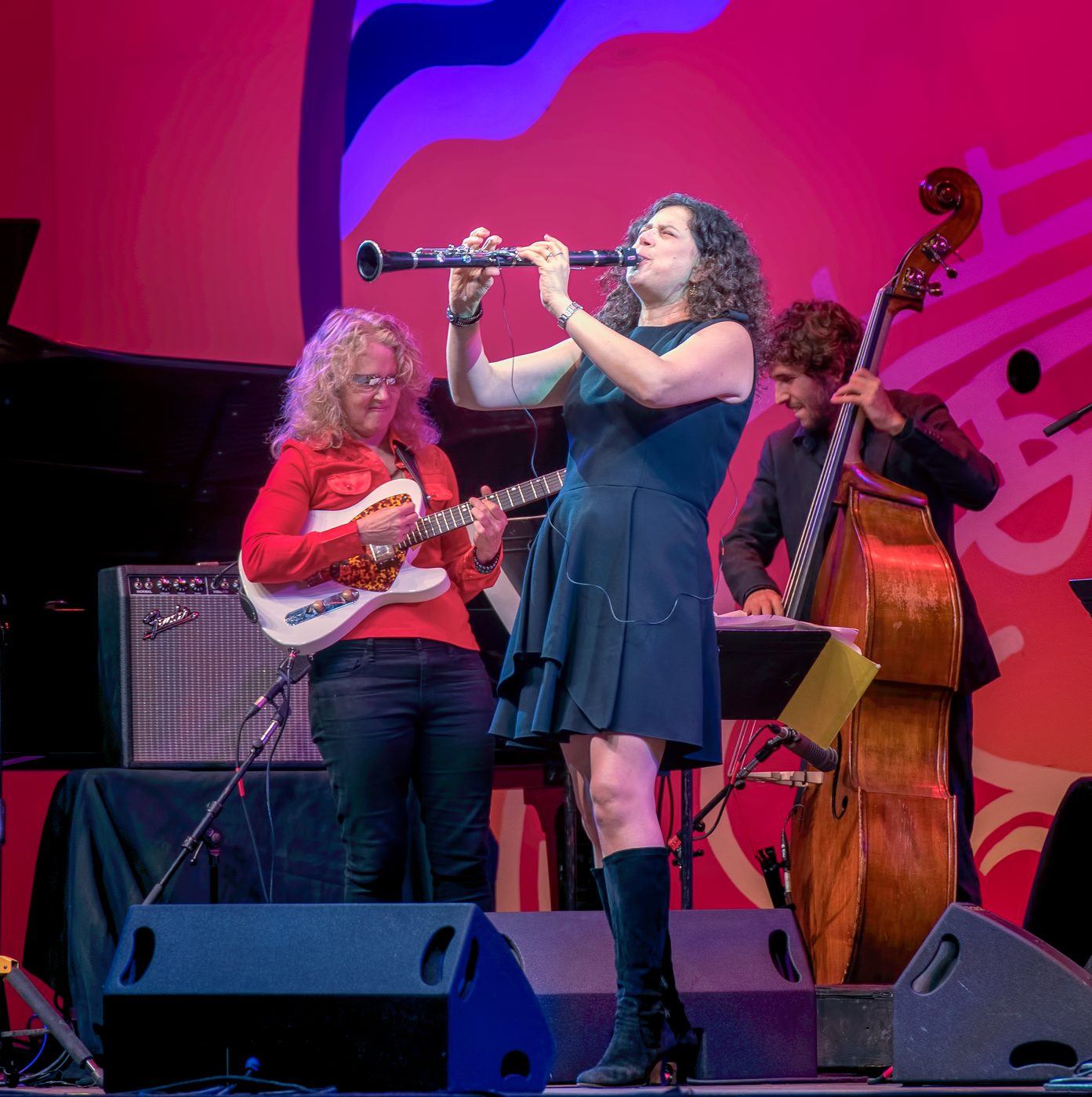 Tal Mashiach with the Anat Cohen Tentet, Monterey Jazz Festival · 2018